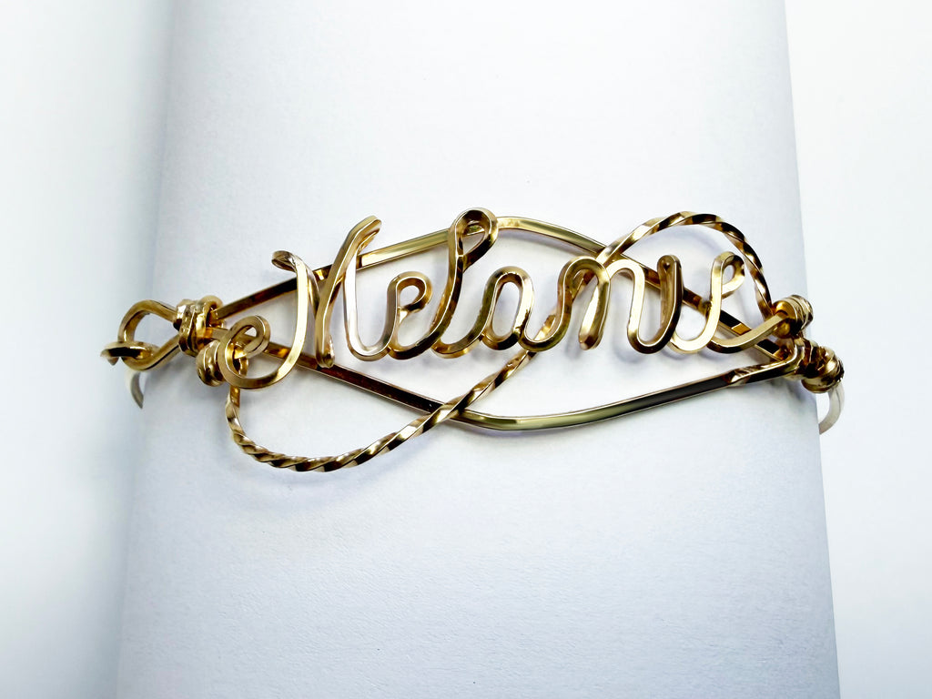 1 strand name bracelet