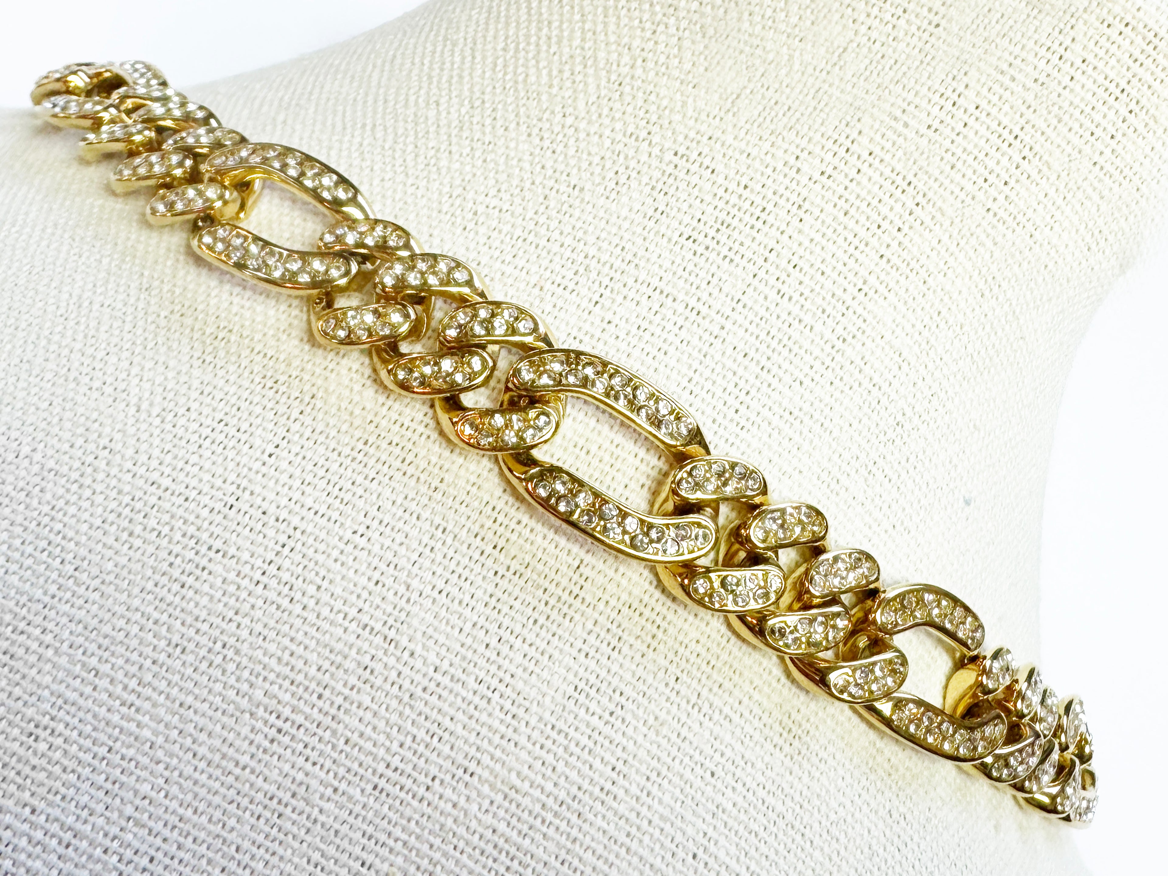 Stainless steel medium blinked bracelet