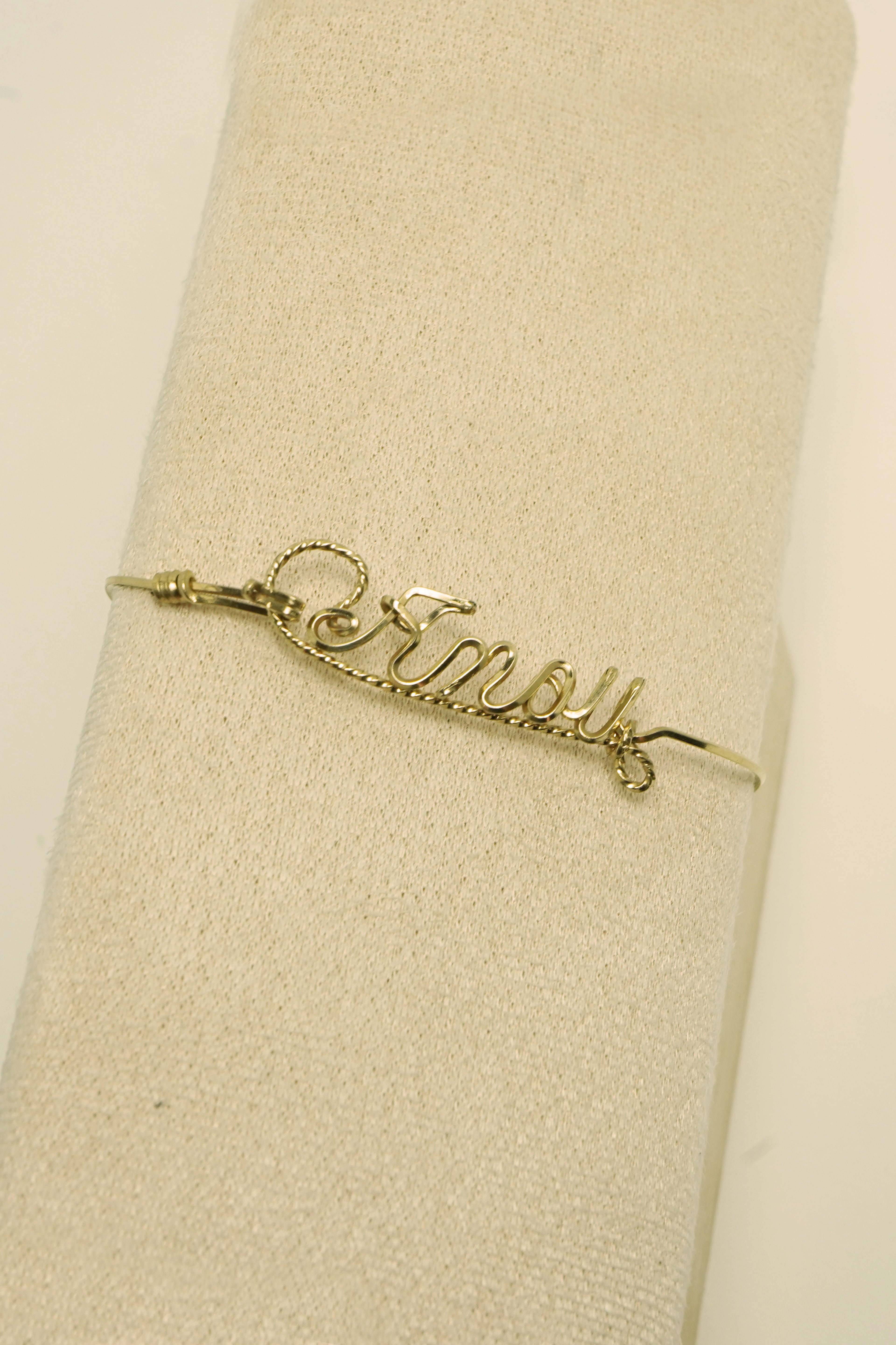Name necklace 14 K. gold filled